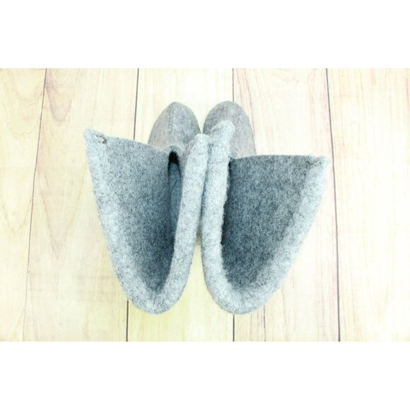 LL Bean Gray Wool Warm Replacement Boot Liner Inserts Size 10 - Picture 7 of 9